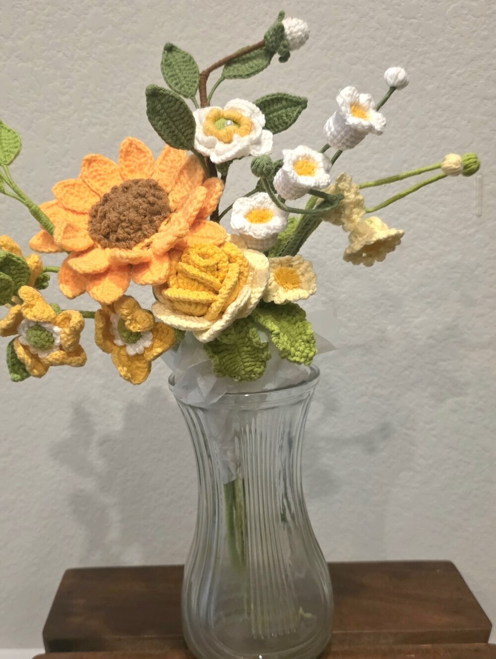 Harp Glass Vase- Vase Only
